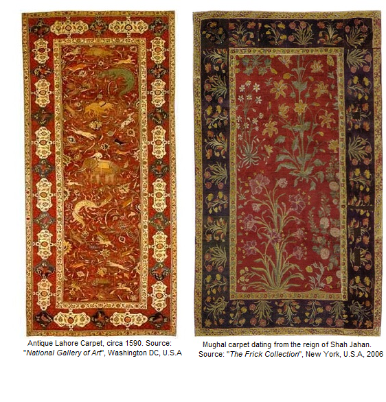 Antique Mughal Carpets